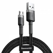 Kabel Micro USB Baseus Cafule 1.5A 2m (szaro-czarny) nazwa