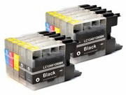 Zestaw 10x tusz do Brother LC1240/1280XL CMYK 4/2/2/2 nazwa