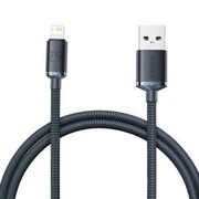Kabel USB do Lightning Baseus Crystal Shine, 2.4A, 1.2m czarny nazwa