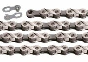 Łańcuch KMC X8 116 ogniw srebrno szary folia nazwa