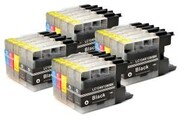 Zestaw 20x tusz do Brother LC1240/1280XL CMYK 8/4/4/4 nazwa