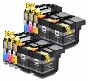 Zestaw 10x tusz do Brother LC525 / LC529 XL CMYK 4/2/2/2 nazwa