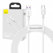 Kabel USB do USB-C Baseus Superior Series, 66W, 2m biały nazwa