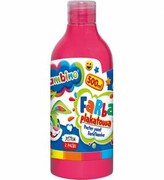 Farba plakatowa w butelce BAMBINO 500 ml. - różowa nazwa