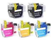 Zestaw Brother LC3219XL nowe zamienniki 5 szt CMYKK nazwa