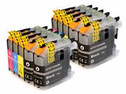 Zestaw 10x tusz do Brother LC123XL CMYK 4/2/2/2 nazwa