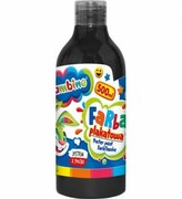 Farba plakatowa w butelce BAMBINO 500 ml. - czarna nazwa