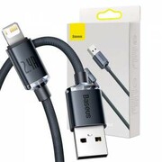 Kabel USB do Lightning Baseus Crystal Shine, 2.4A, 2m czarny nazwa