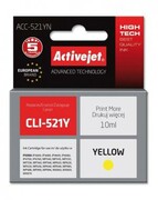 Activejet ACC-521Y tusz yellow do drukarki Canon (zam. CLI-521Y) (z czipem) - zdjęcie 1