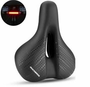 Siodełko rowerowe Rockbros 38218916002 MTB z lampką - czarne nazwa
