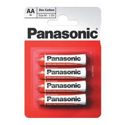 Bateria cynkowo-węglowa, AA, 1.5V, Panasonic, blistr, 4-pack nazwa