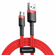 Kabel Micro USB Baseus Cafule 2.4A 1m (czerwony) nazwa