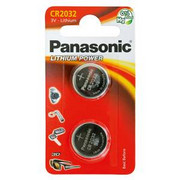 Bateria litowa, CR2032, 3V, Panasonic, blistr, 2-pack nazwa