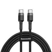 Kabel USB-C PD Baseus Cafule PD 2.0, QC 3.0, 60W, 2m (czarno-szary) nazwa