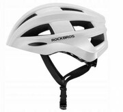 Kask rowerowy Rockbros z zamontowaną lampką uniwersalny 55-60cm biały nazwa