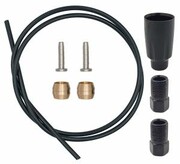 Zestaw przyłączeniowy hydrauliczny przód - przewód 1m, baryłki, wkłady, śruby, guma nazwa