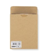 Zestaw akumulatorków AAA 450 mAh przezroczysty z logo