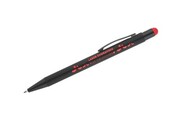 Długopis touch NIRO czerwony z logo