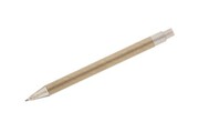 Długopis papierowy TIKO beżowy (naturalny) z logo
