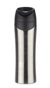 Kubek termiczny MIKE 450 ml srebrny z logo