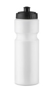 Bidon rowerowy BAJK 750 ml biały z logo