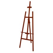 Sztaluga drewniana (175 x 60 cm) regulowana - brązowa