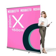 Rollup Mosquito 150 x 200 cm stojak reklamowy jak Ścianka Reklamowa rozwijany z opcją wydruku
