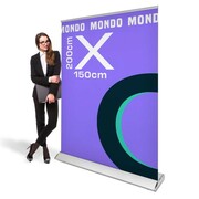 Rollup Mondo 150 x 200 cm stojak reklamowy rozwijany z opcją wydruku