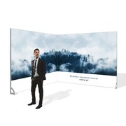 Ścianka reklamowa narożna Vector 2,5 x 2m