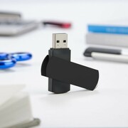Pamięć USB ALLU 8 GB czarny z logo