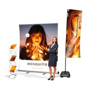 Zestaw reklamowy Brightlight - Rollup + Flaga + Stojak