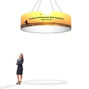 Podwieszany Baner Tekstylny Koło (średnica 3m, wysokość grafiki 1m)