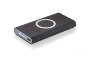 Power bank DOUBLE 8000 mAh czarny z logo