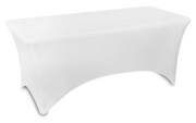 Obrus do stołu eventowego 180x75cm - Biały
