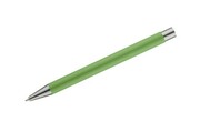 Długopis GOMA czarny wkład zielony jasny z logo