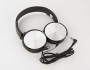 Słuchawki SPHERE srebrny z logo