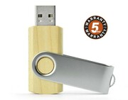 Pamięć USB TWISTER MAPLE 8 GB brązowy