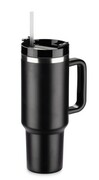 Kubek termiczny STANLI 1000 ml czarny z logo