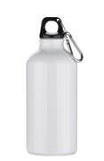 Butelka aluminiowa TREKO 500 ml biały z logo
