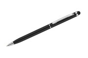 Długopis touch TIN 2 czarny z logo