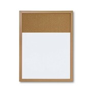 Tablica korkowa / suchościeralna 45 x 60 cm biała tablica suchościeralna tablica korkowa do urzędu szkoły biura do pisania markerem pisakiem suchościeralnym