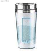 Kubek termiczny XMAS 450 ml biały z logo