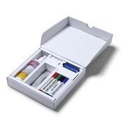 Zestaw akcesoriów SCRITTO® do tablic suchościeralnych - markery + magnesy + płyn czyszczący + gąbka magnetyczna do czyszczenia tablicy WYSOKA JAKOŚĆ