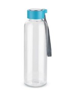Butelka CLEAR 500 ml błękitny z logo