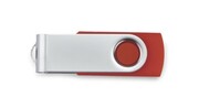 Pamięć USB TWISTER 16 GB czerwony z logo