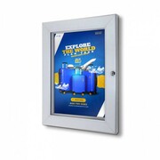 Gablota zatrzaskowa na plakat A3 (29,7x42 cm) zamykana na kluczyk do użytku zewnętrznego i wewnętrznego gablota zewnętrzna wewnętrzna gablota ogłoszeniowa gablota informacyjna tablica ogłoszeń tablica informacyjna