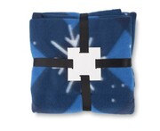 Koc TOVIL niebieski z logo