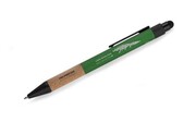 Długopis z touch pen BOSAY zielony z logo