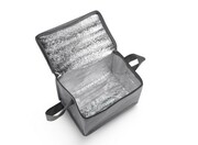 Torba termiczna KANO popielaty (szary) z logo