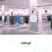 Bałwanek reklamowy naścienny